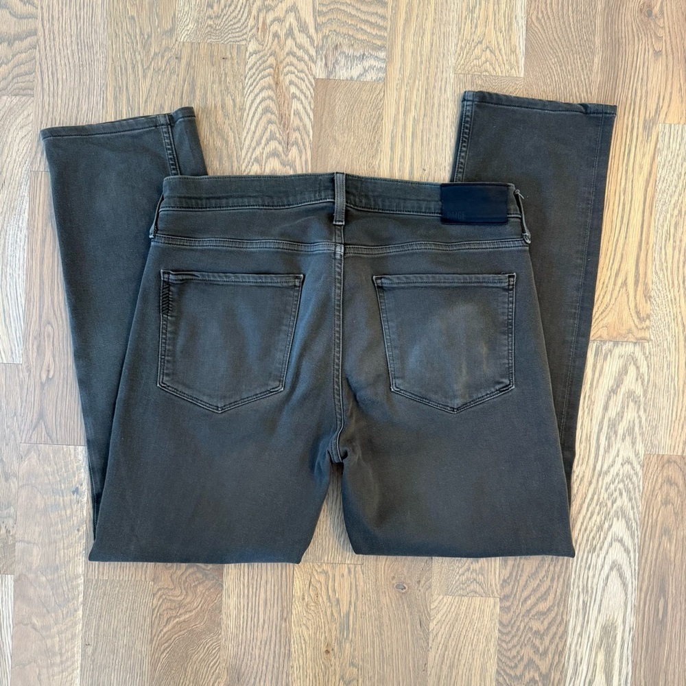 PAIGE Green Gray Denim Jeans - Picture 5 of 7